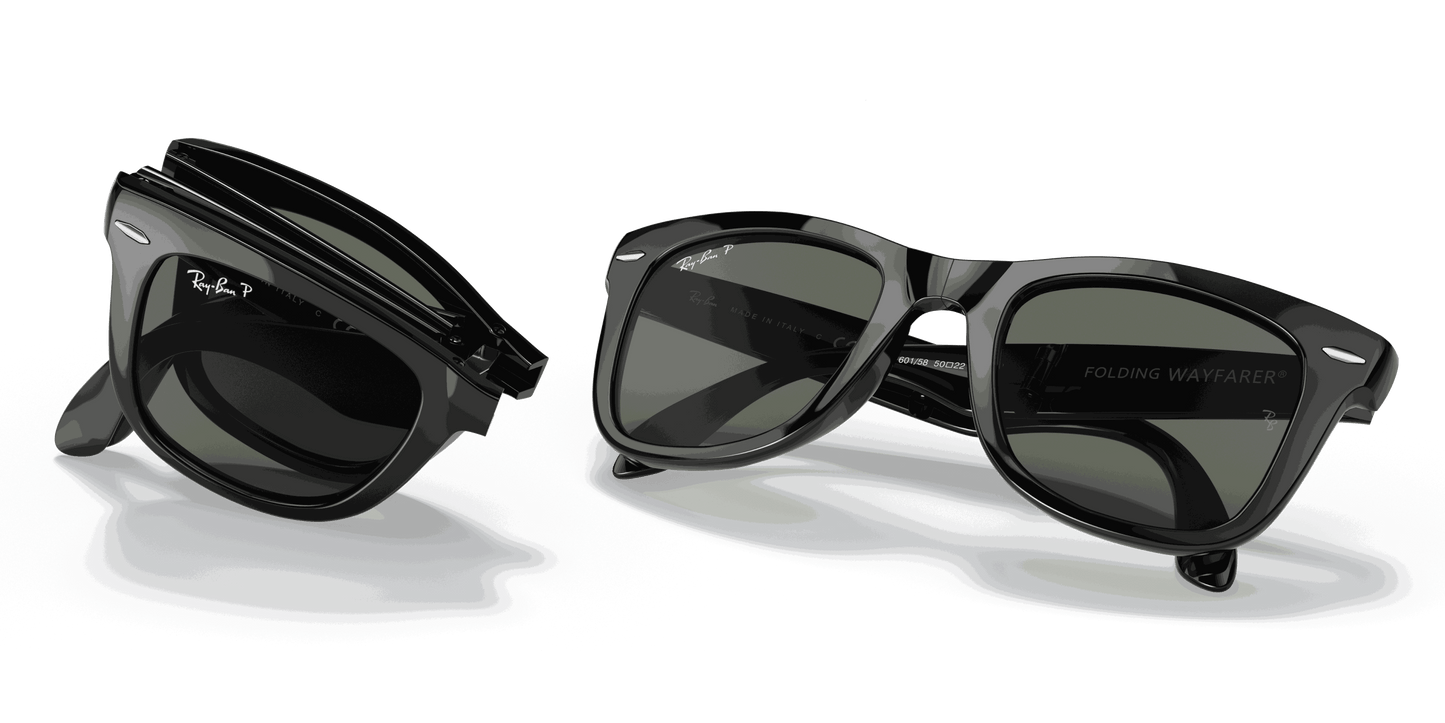 [G-15 Green Lenses, Polished Black Frame]
