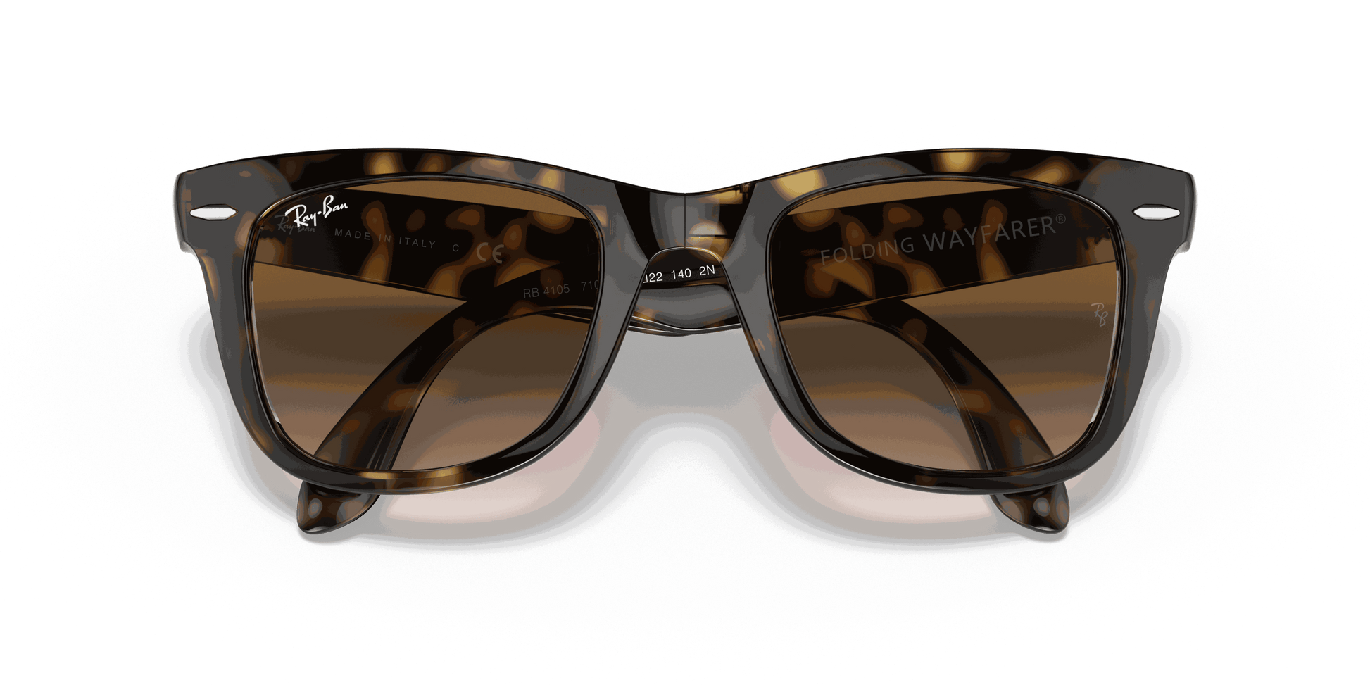 [Light Brown Gradient Lenses, Polished Light Havana Frame]