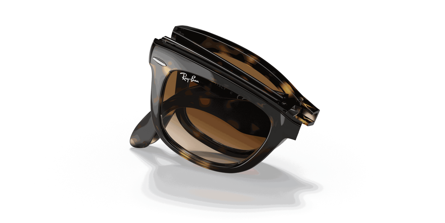 [Light Brown Gradient Lenses, Polished Light Havana Frame]