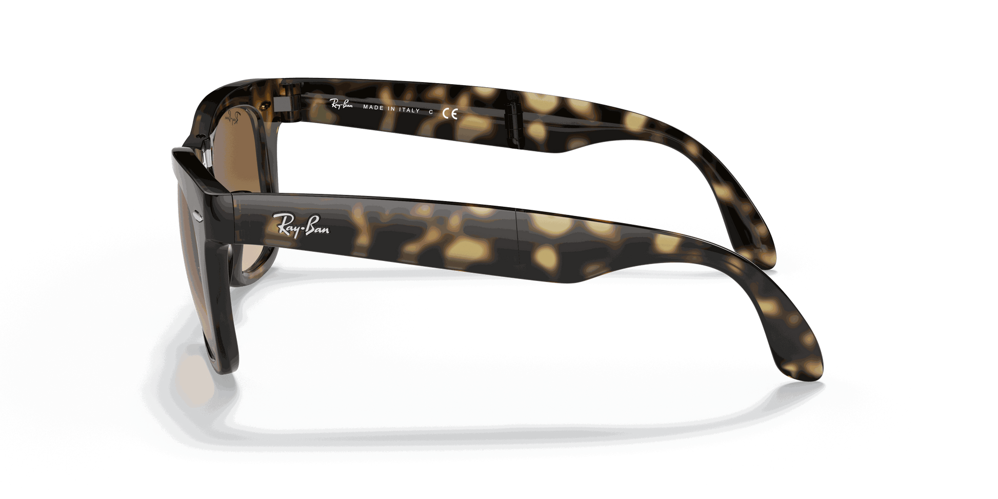 [Light Brown Gradient Lenses, Polished Light Havana Frame]