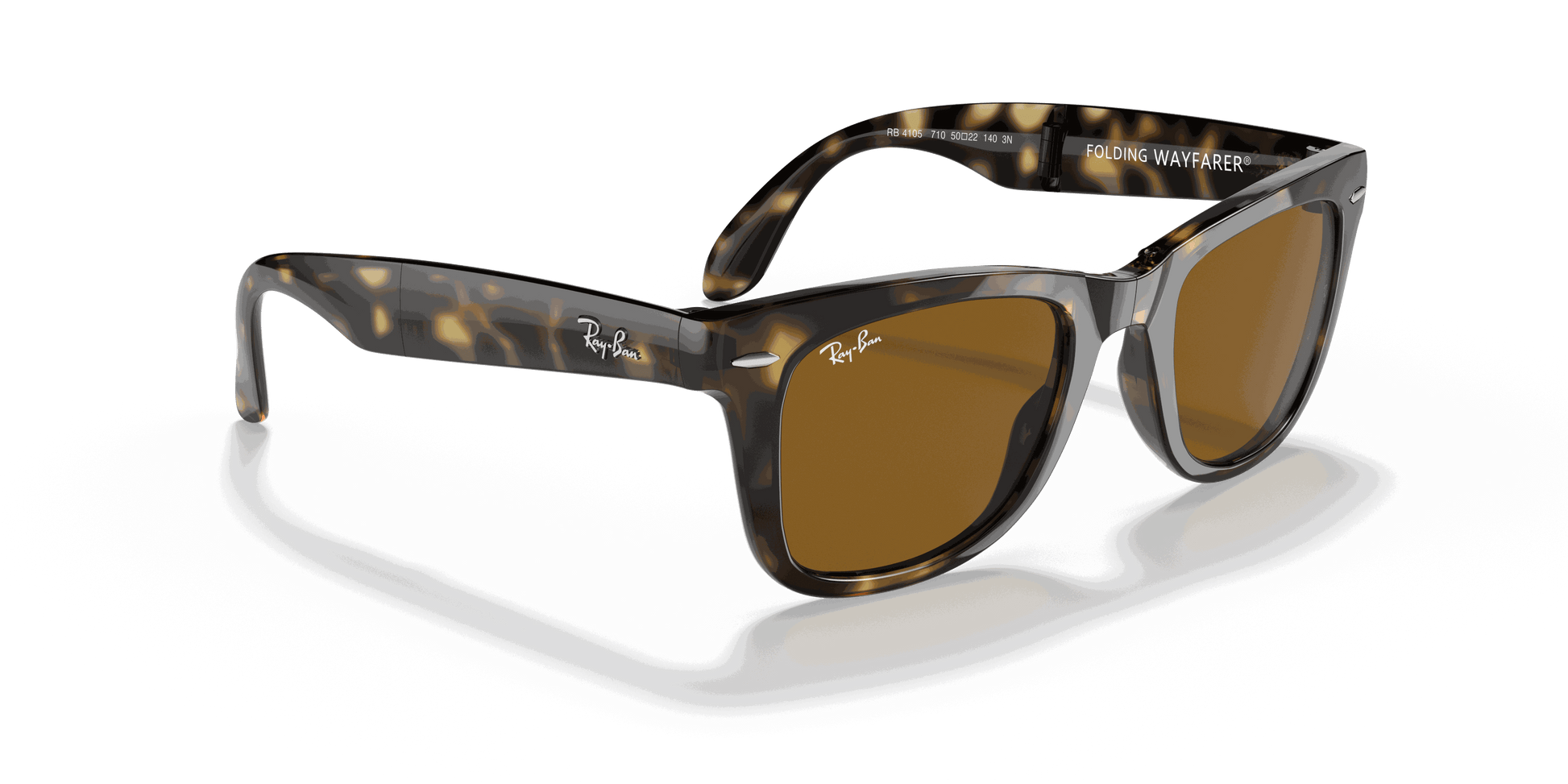 [B-15 Brown Lenses, Polished Light Havana Frame]