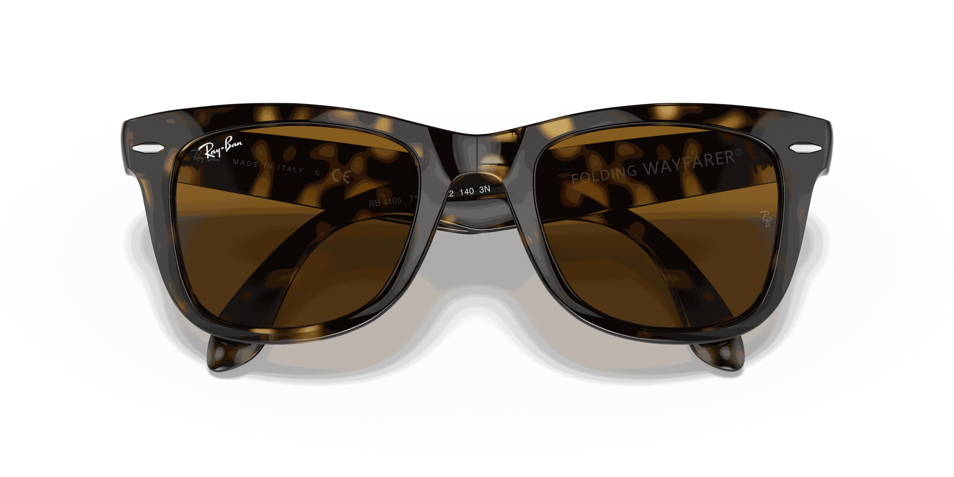 [B-15 Brown Lenses, Polished Light Havana Frame]