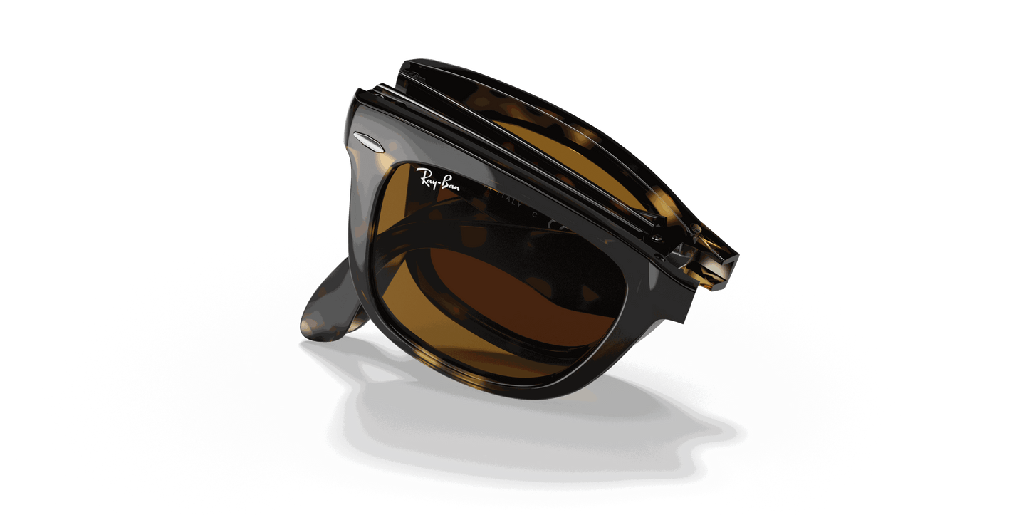 [B-15 Brown Lenses, Polished Light Havana Frame]