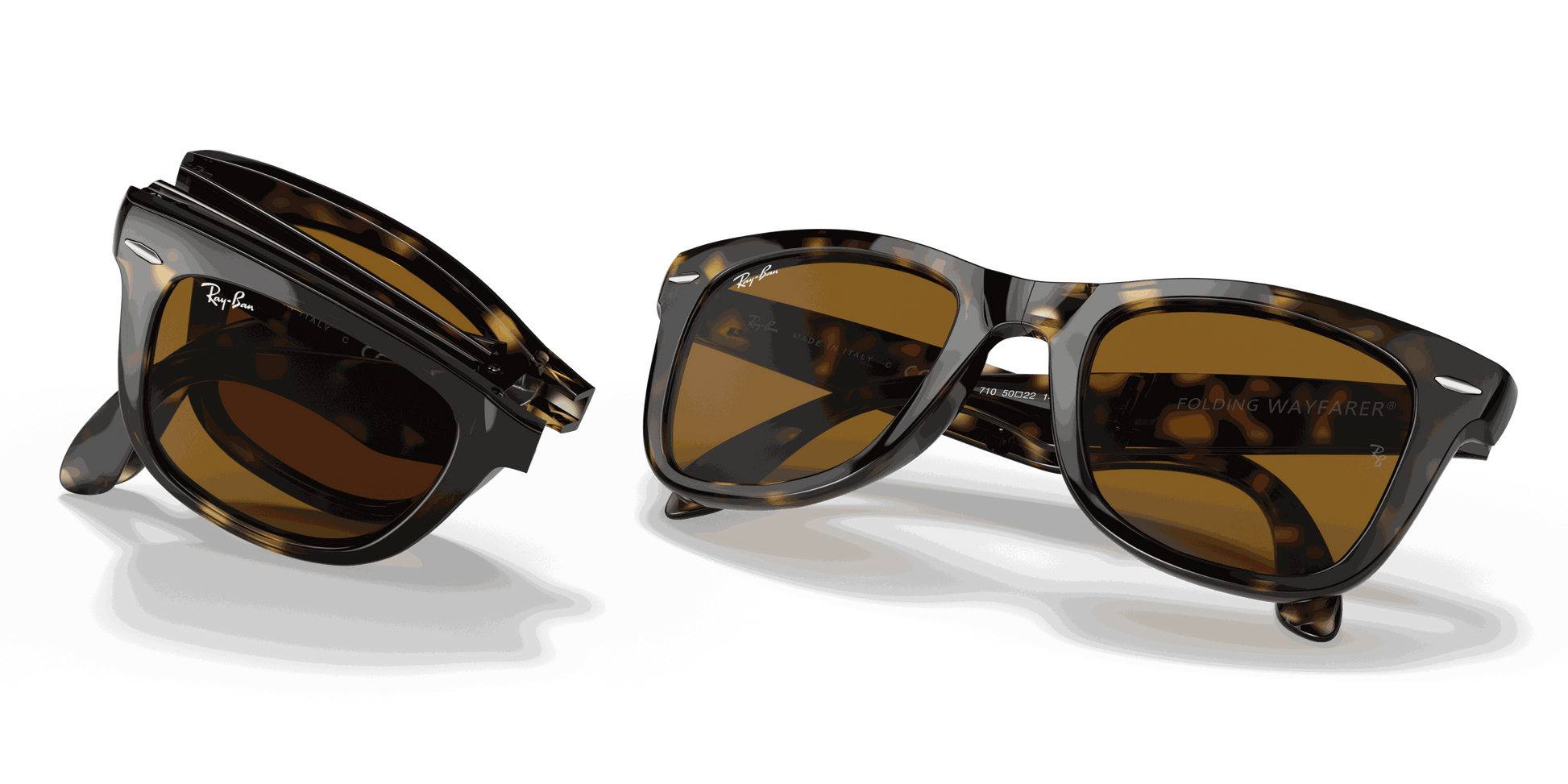 [B-15 Brown Lenses, Polished Light Havana Frame]