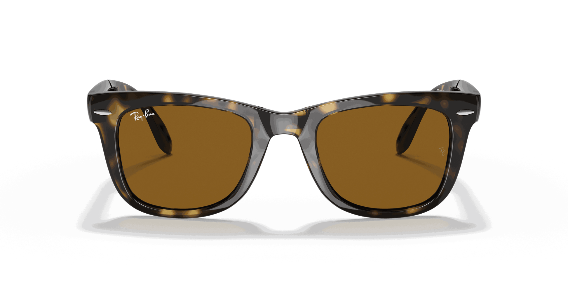 [B-15 Brown Lenses, Polished Light Havana Frame]