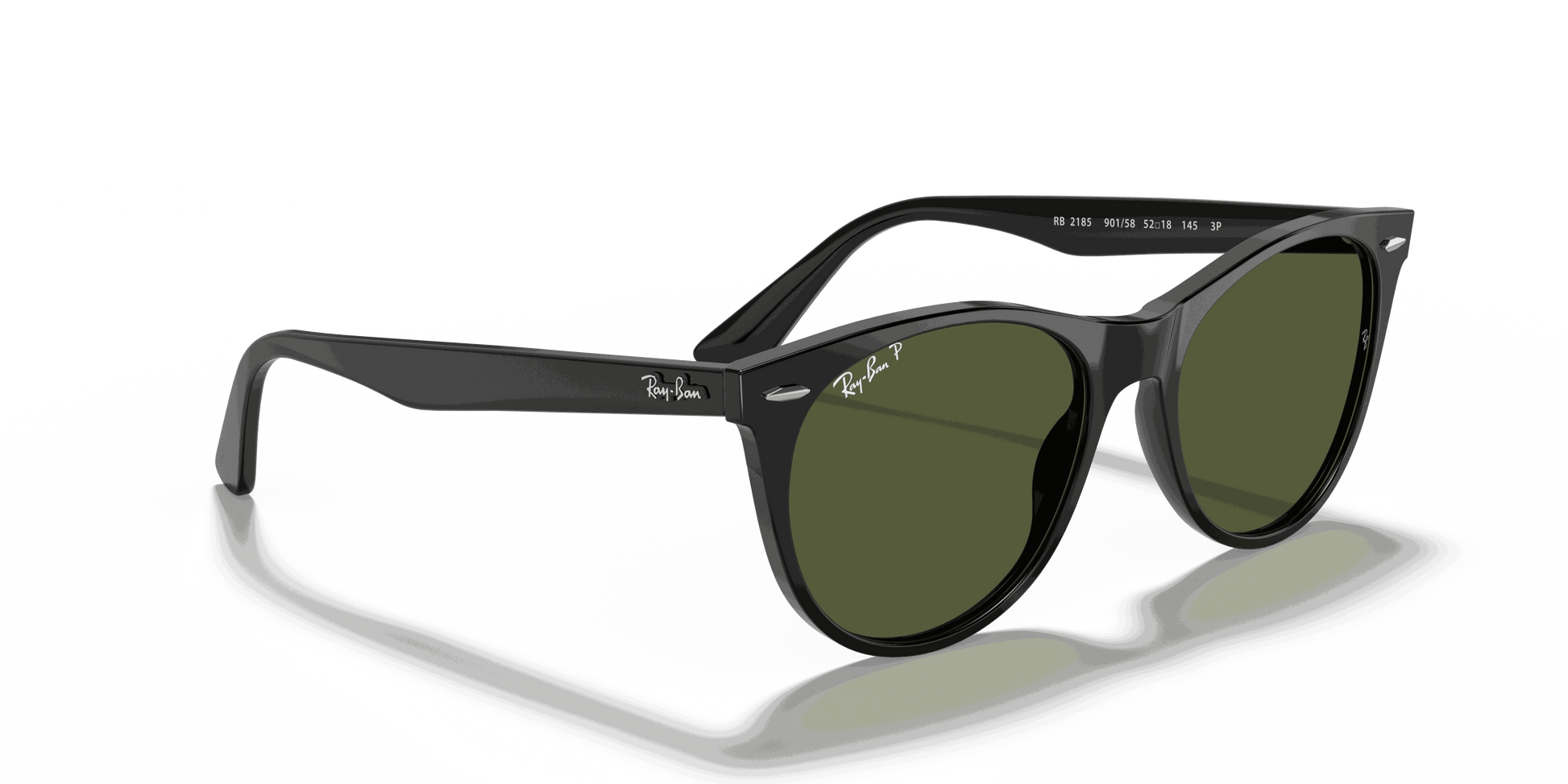 [G-15 Green Lenses, Polished Black Frame]