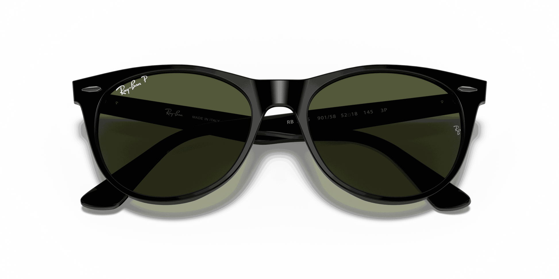 [G-15 Green Lenses, Polished Black Frame]