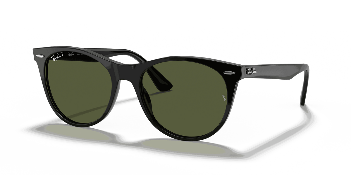 [G-15 Green Lenses, Polished Black Frame]