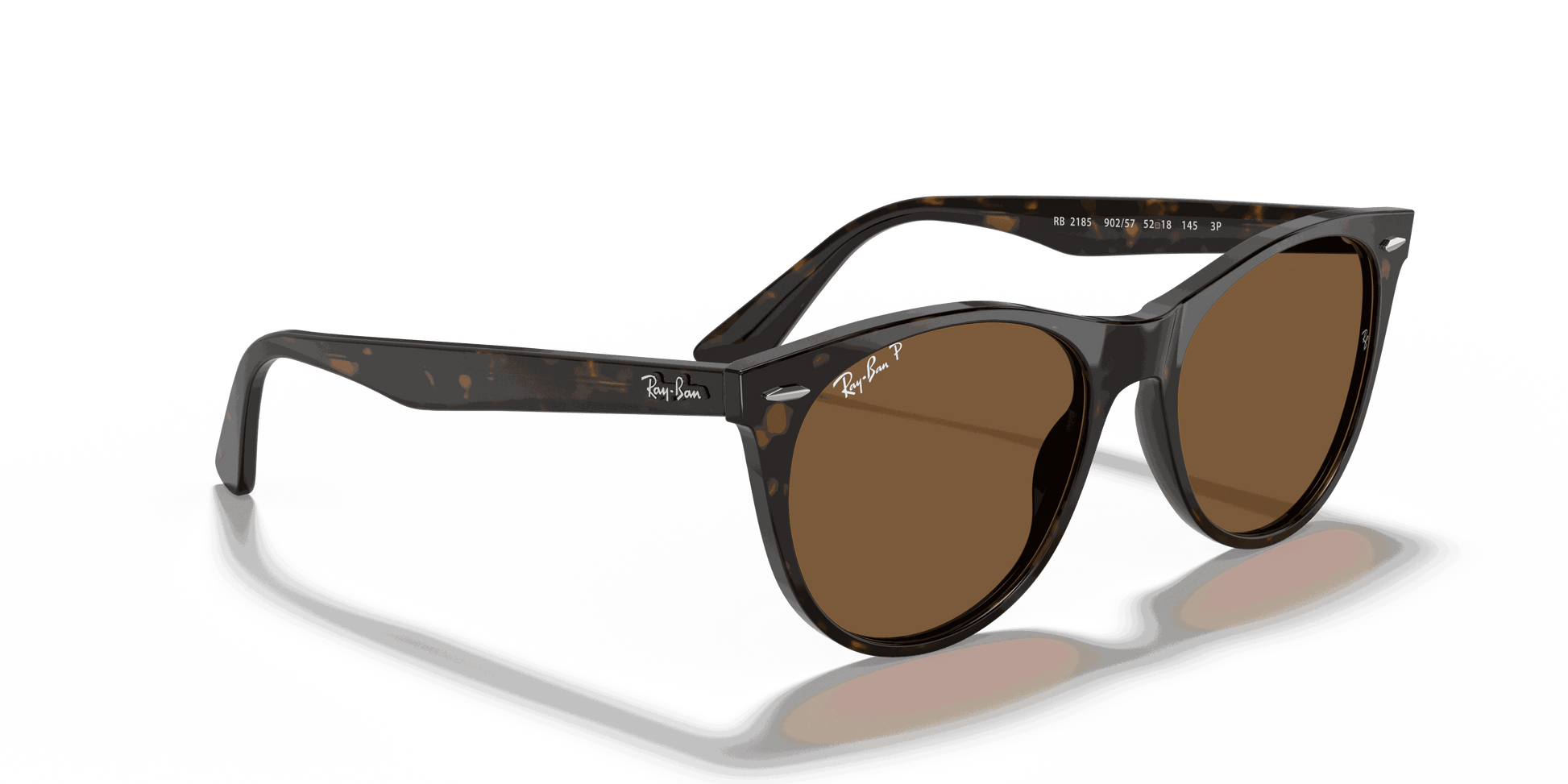 [B-15 Brown Lenses, Polished Spotted Havana Frame]