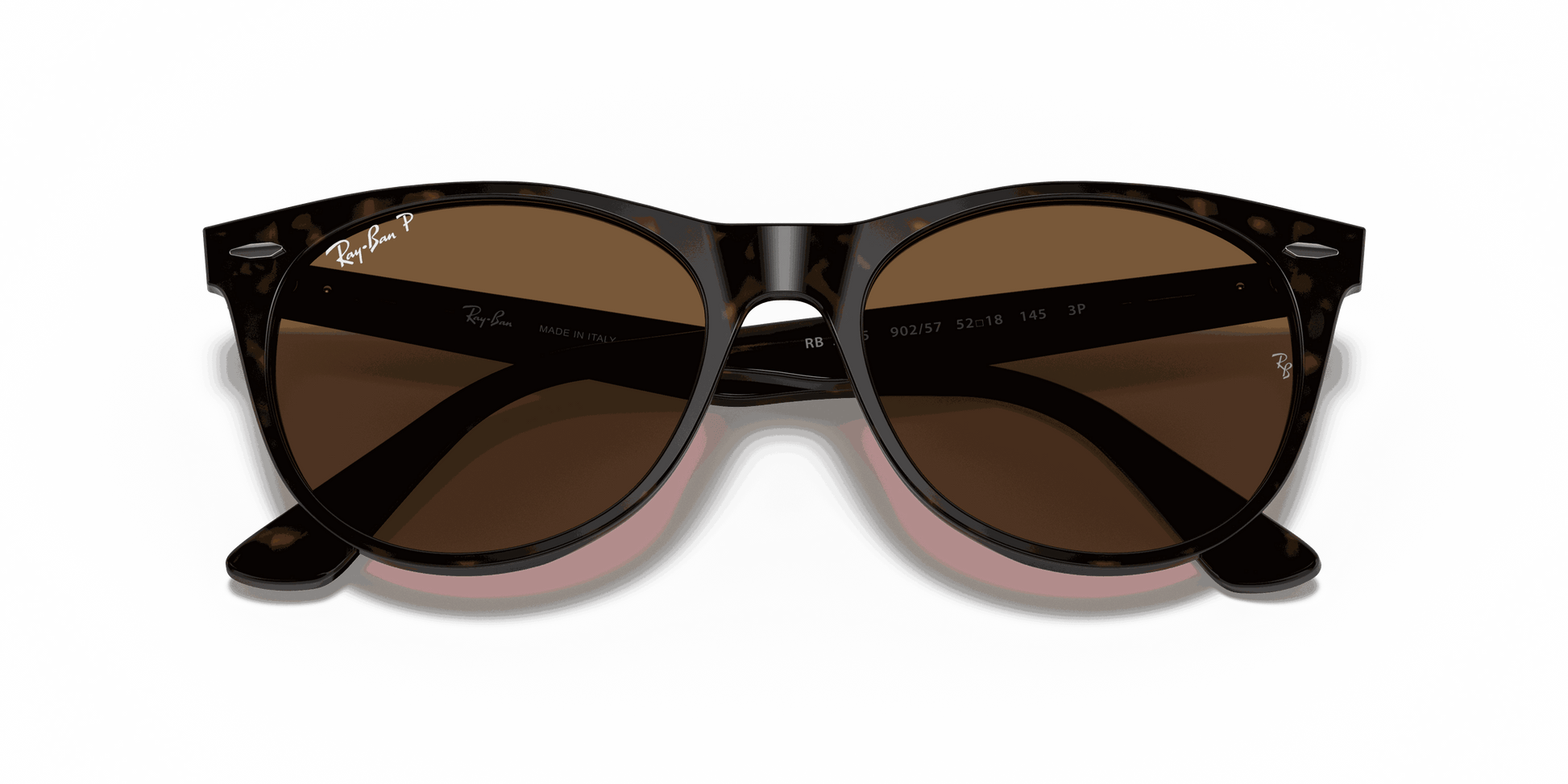 [B-15 Brown Lenses, Polished Spotted Havana Frame]