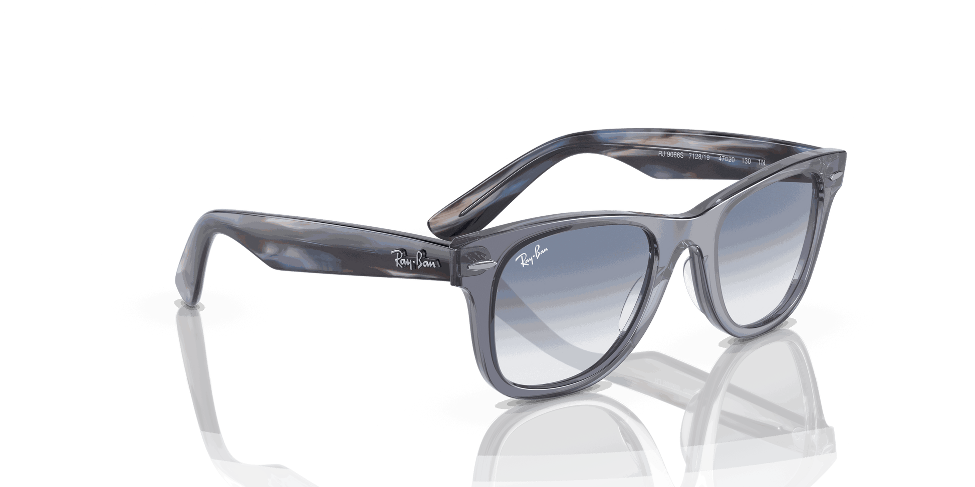 [Blue Lenses, Polished Transparent Blue Frame]