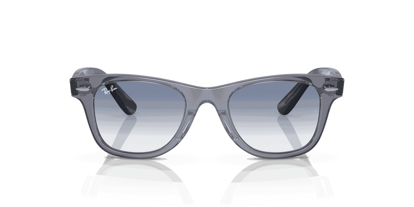[Blue Lenses, Polished Transparent Blue Frame]