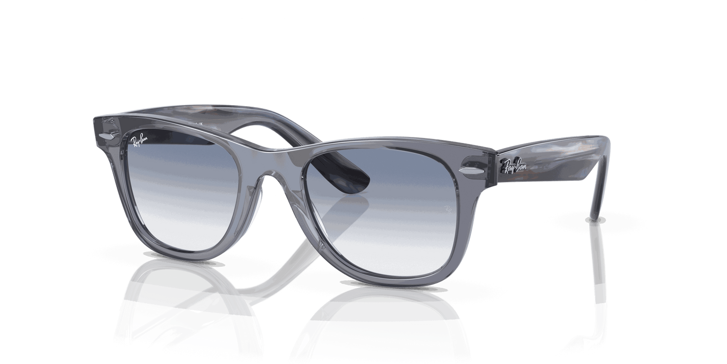 [Blue Lenses, Polished Transparent Blue Frame]