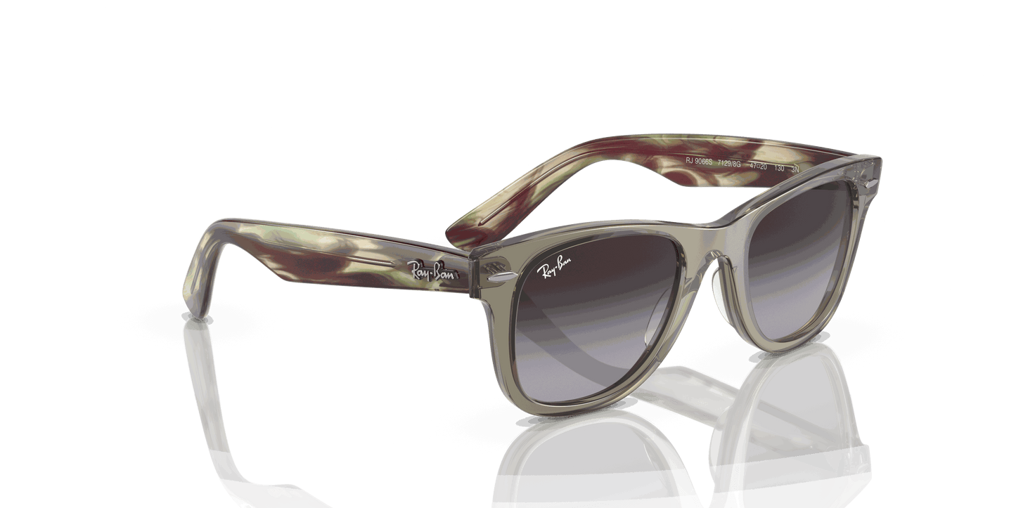 [Grey Lenses, Polished Transparent Green Frame]