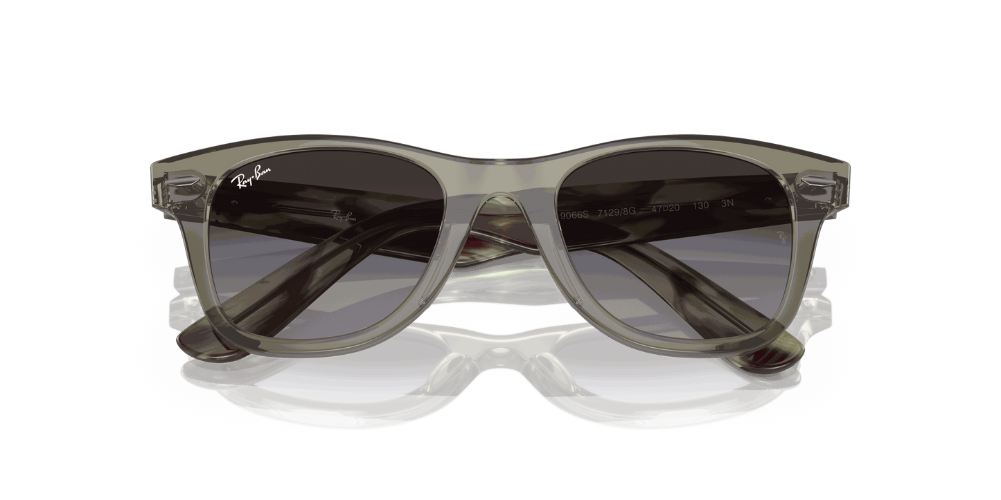 [Grey Lenses, Polished Transparent Green Frame]