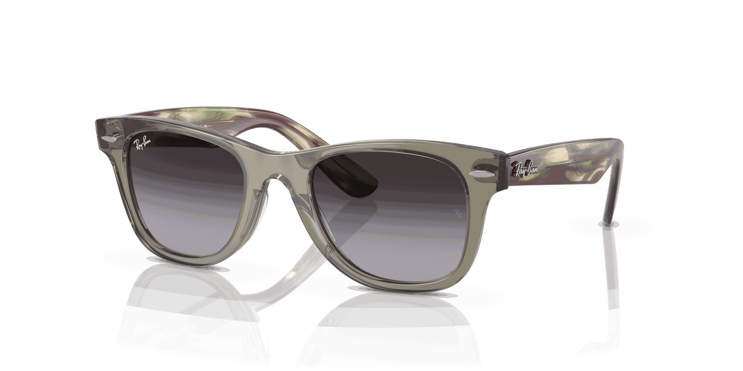 [Grey Lenses, Polished Transparent Green Frame]