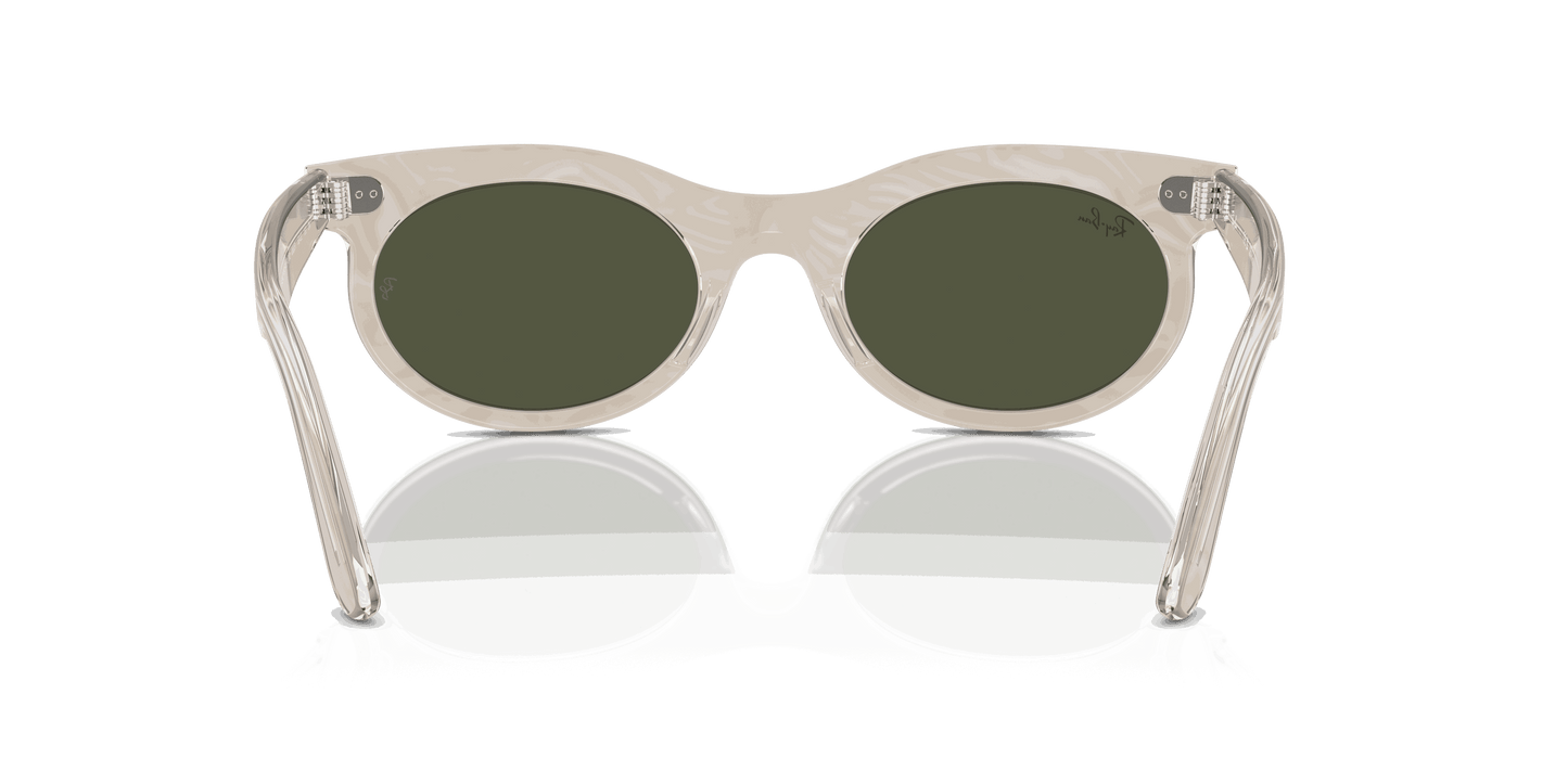 [Green Lenses, Polished Photo Waves Grey Frame]