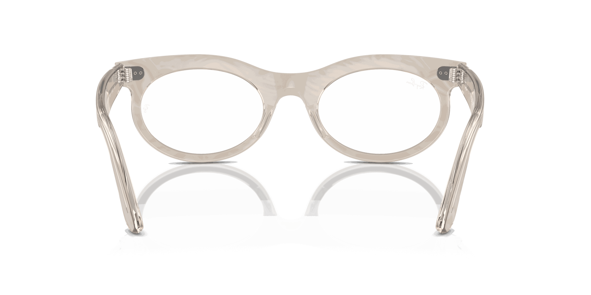 [Clear Lenses, Polished Photo Waves Grey Frame]
