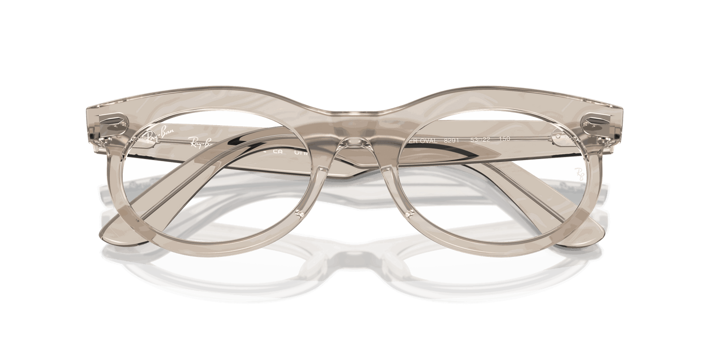 [Clear Lenses, Polished Photo Waves Grey Frame]
