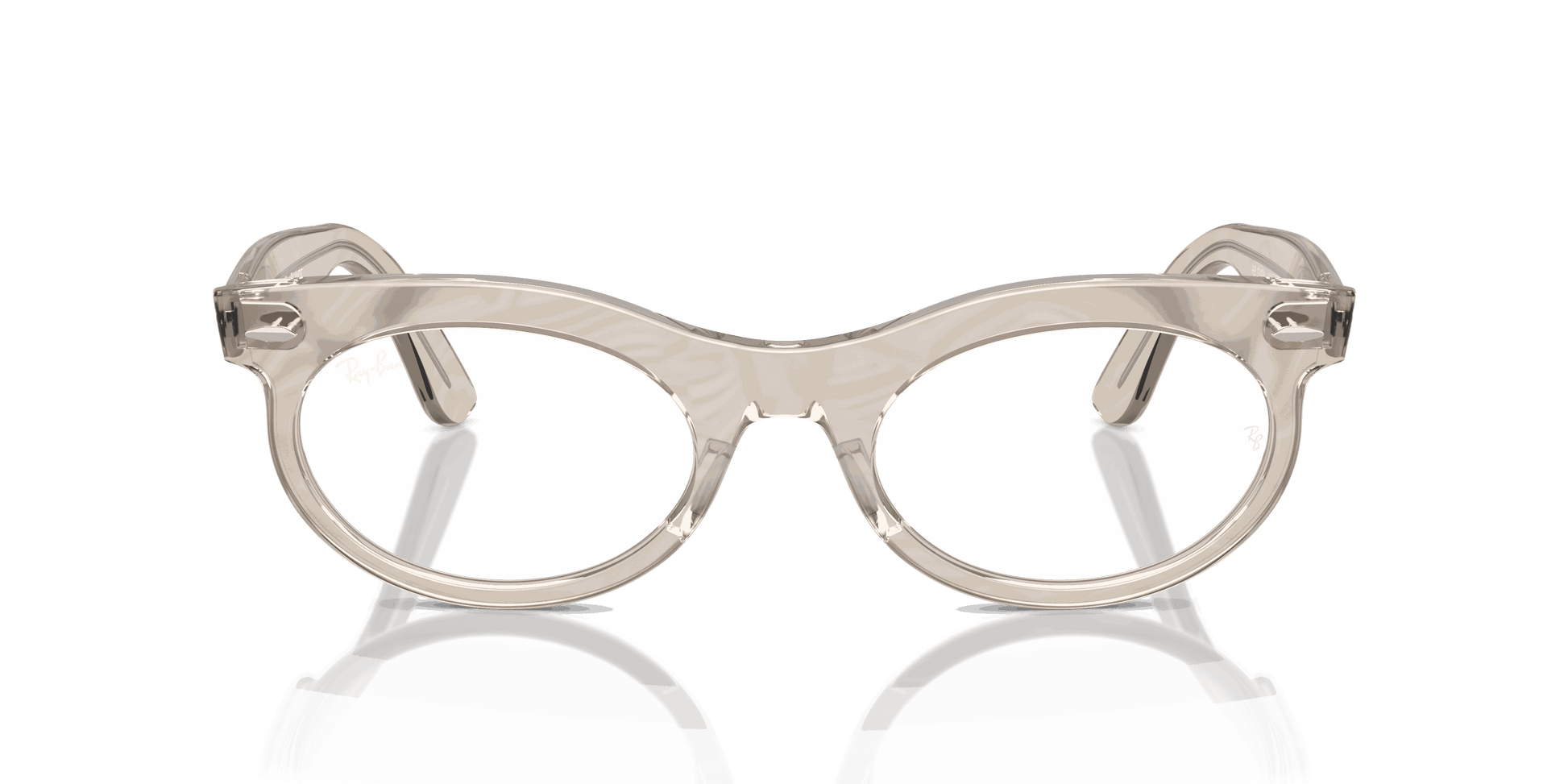 [Clear Lenses, Polished Photo Waves Grey Frame]