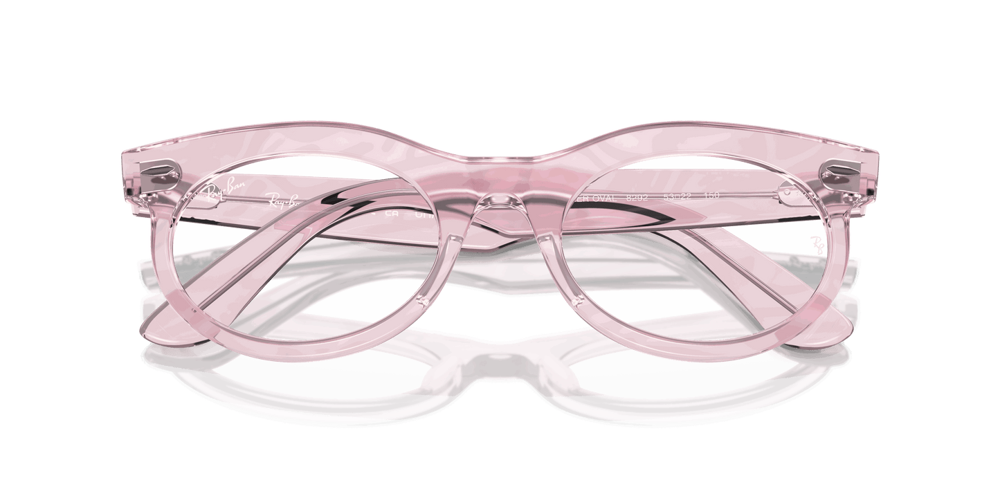 [Clear Lenses, Polished Photo Waves Purple Frame]
