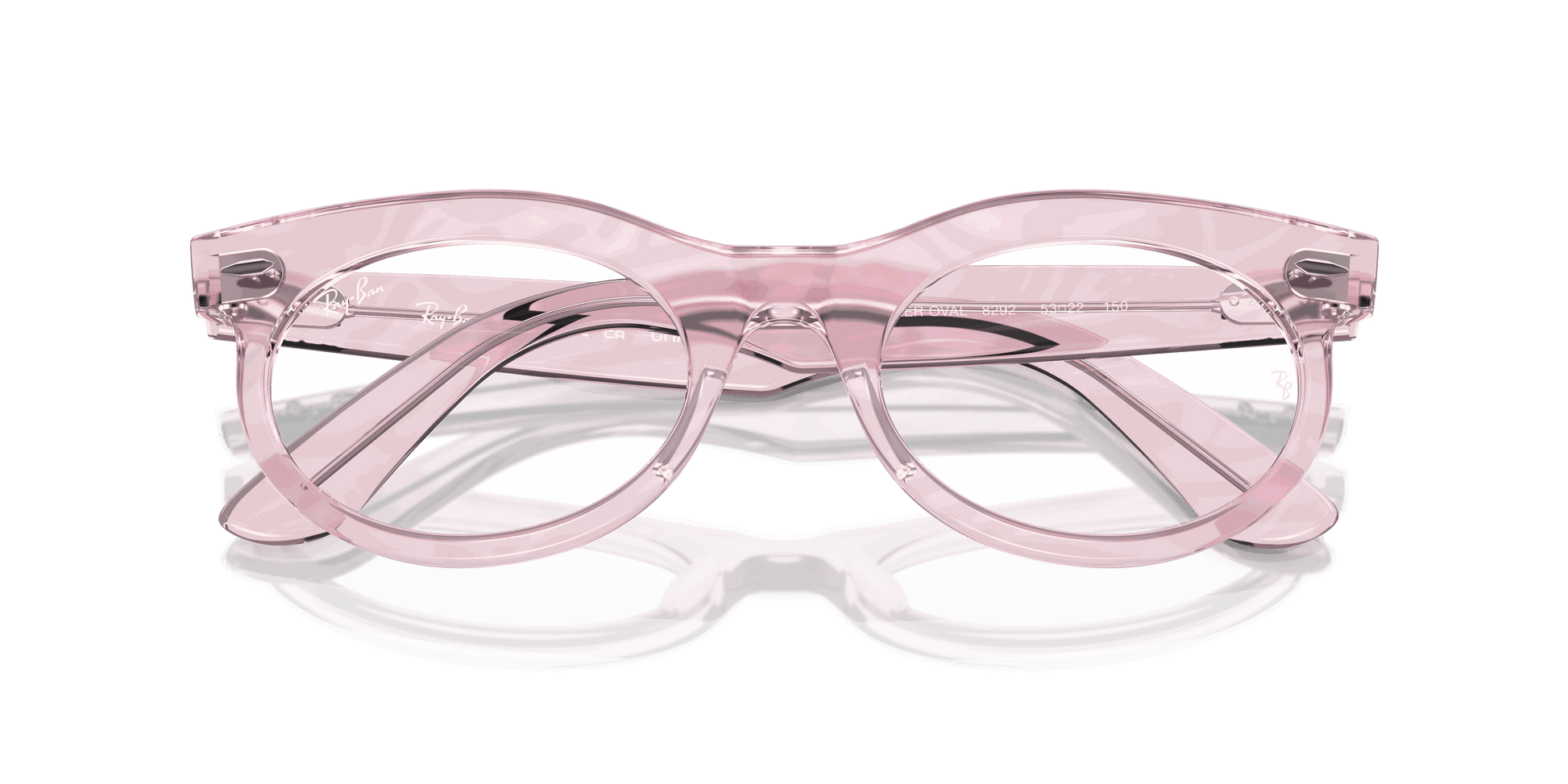 [Clear Lenses, Polished Photo Waves Purple Frame]