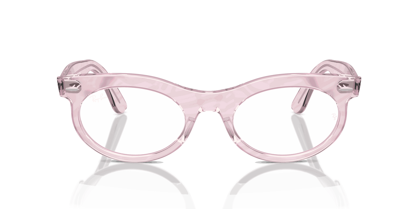 [Clear Lenses, Polished Photo Waves Purple Frame]
