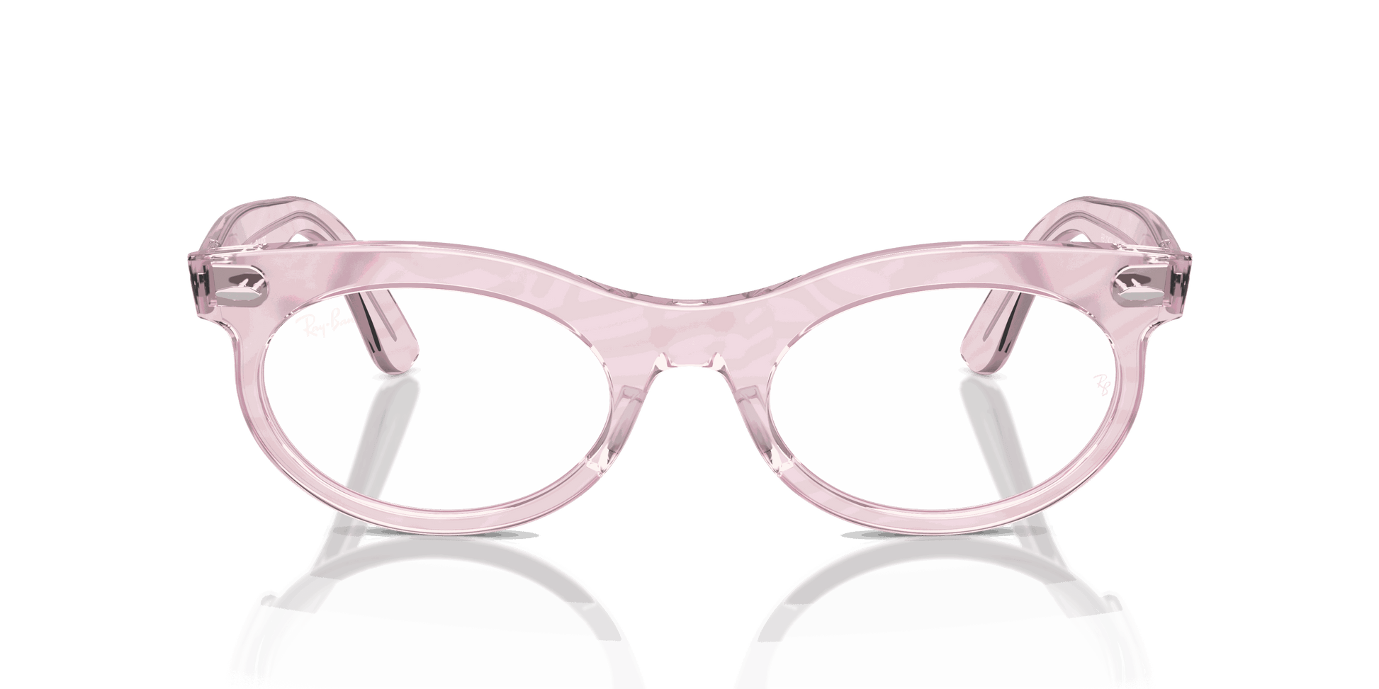 [Clear Lenses, Polished Photo Waves Purple Frame]