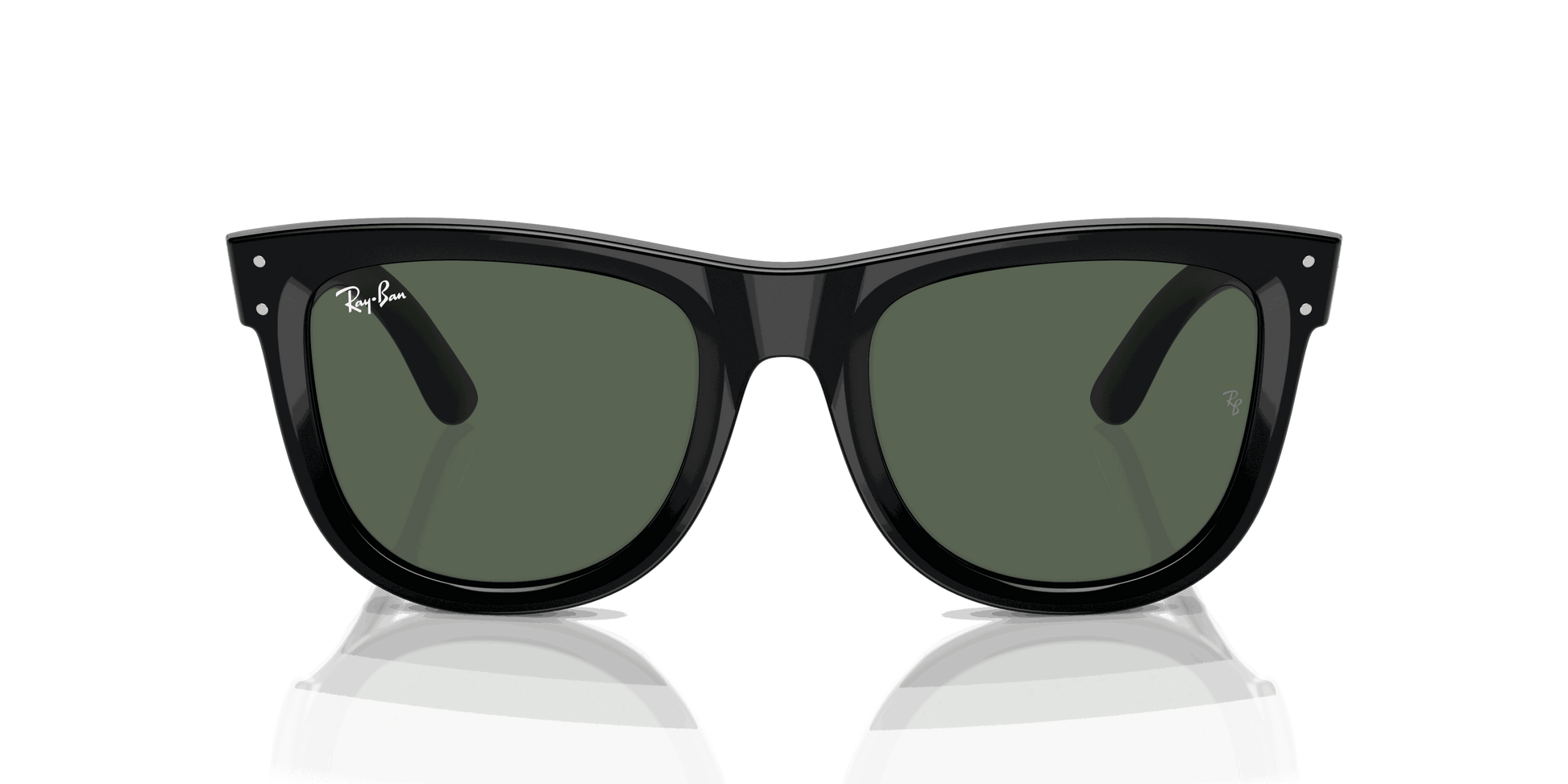 [Dark Green Lenses, Polished Black Frame]