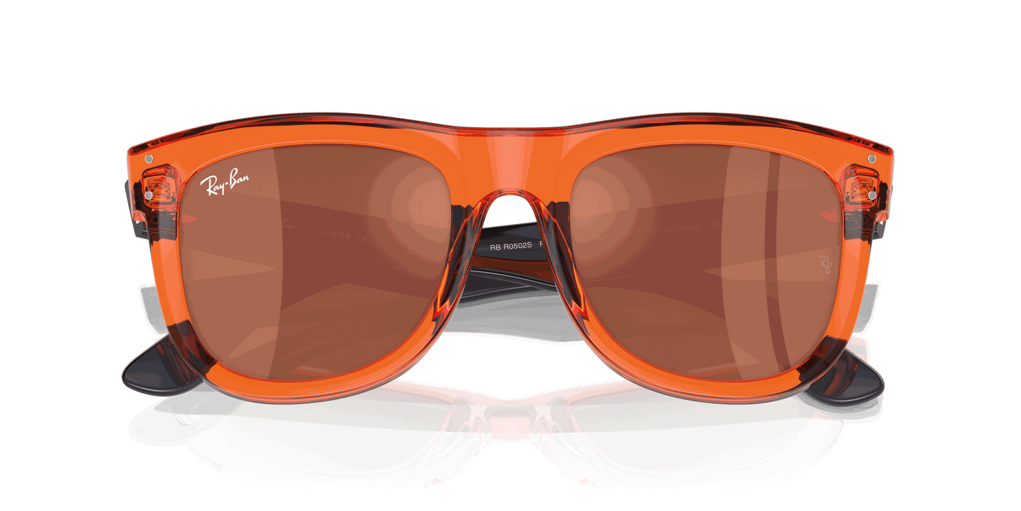 [Copper Lenses, Polished Transparent Orange Frame]