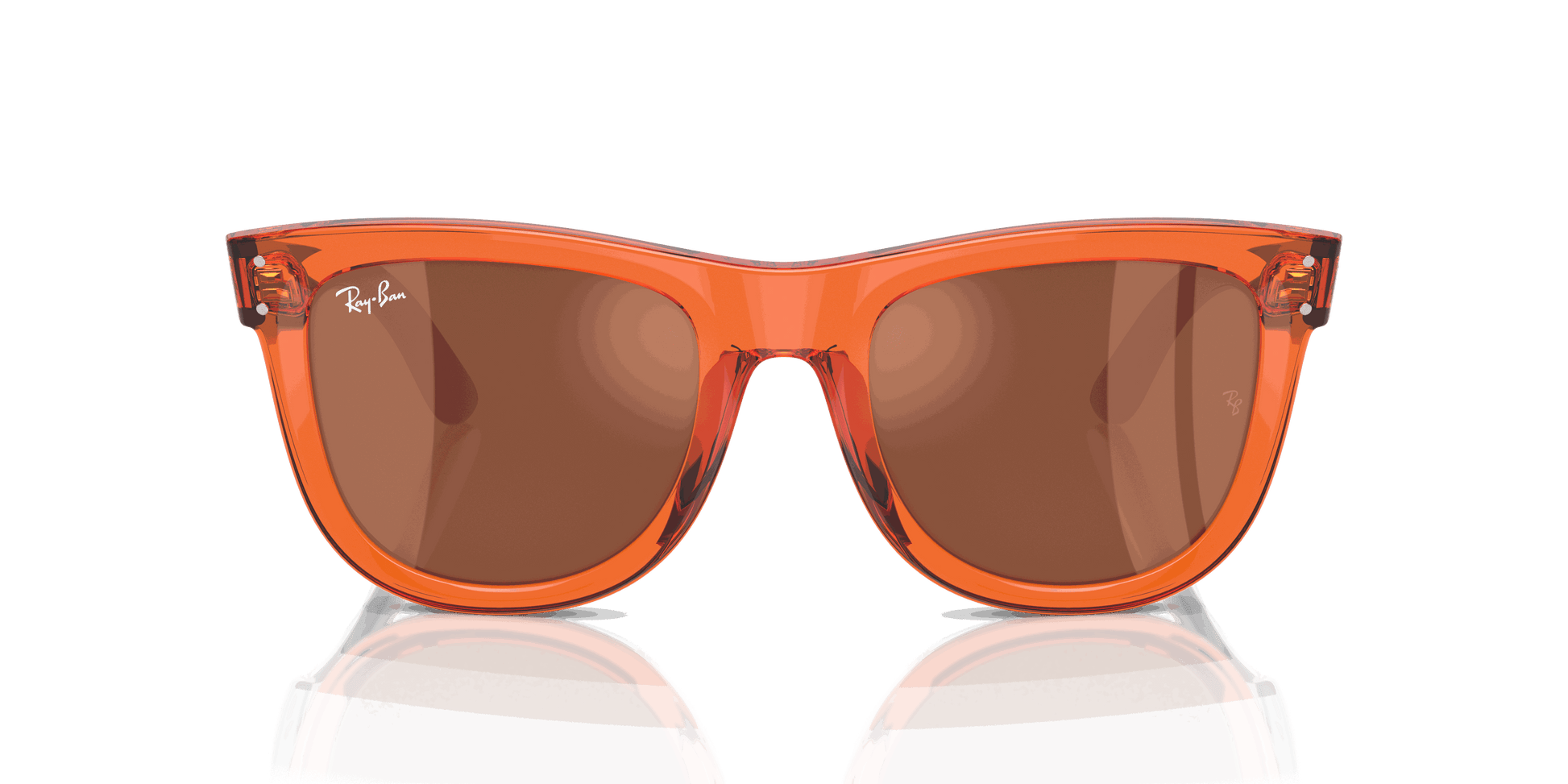 [Copper Lenses, Polished Transparent Orange Frame]