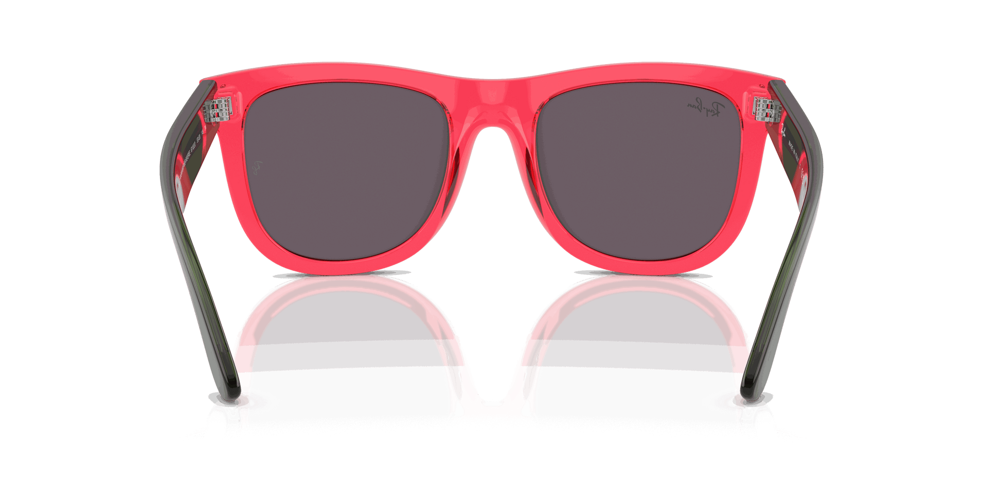 [Light Gold Lenses, Polished Transparent Red Frame]