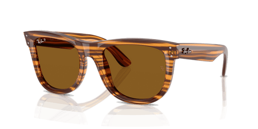 [Polar Dark Brown Lenses, Polished Striped Havana Frame]