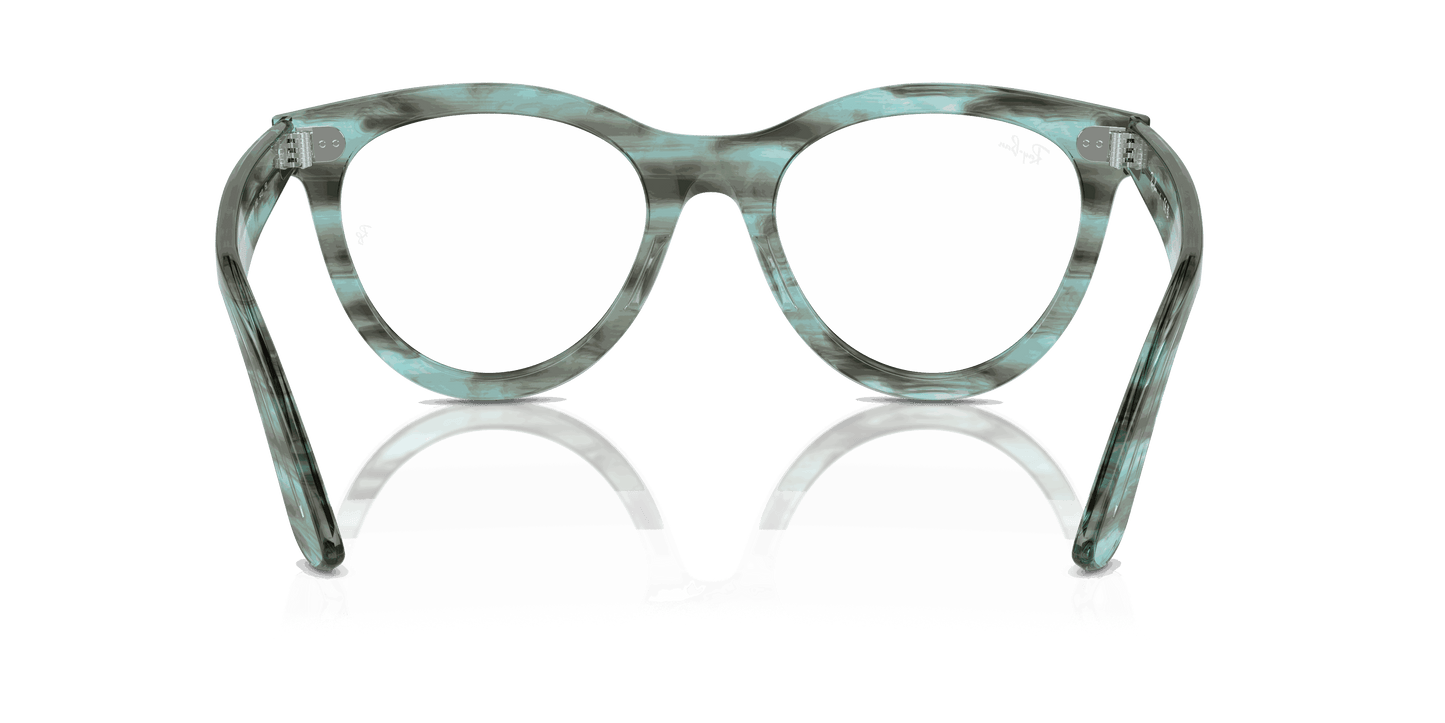 [Clear Lenses, Polished Striped Transparent Green Frame]