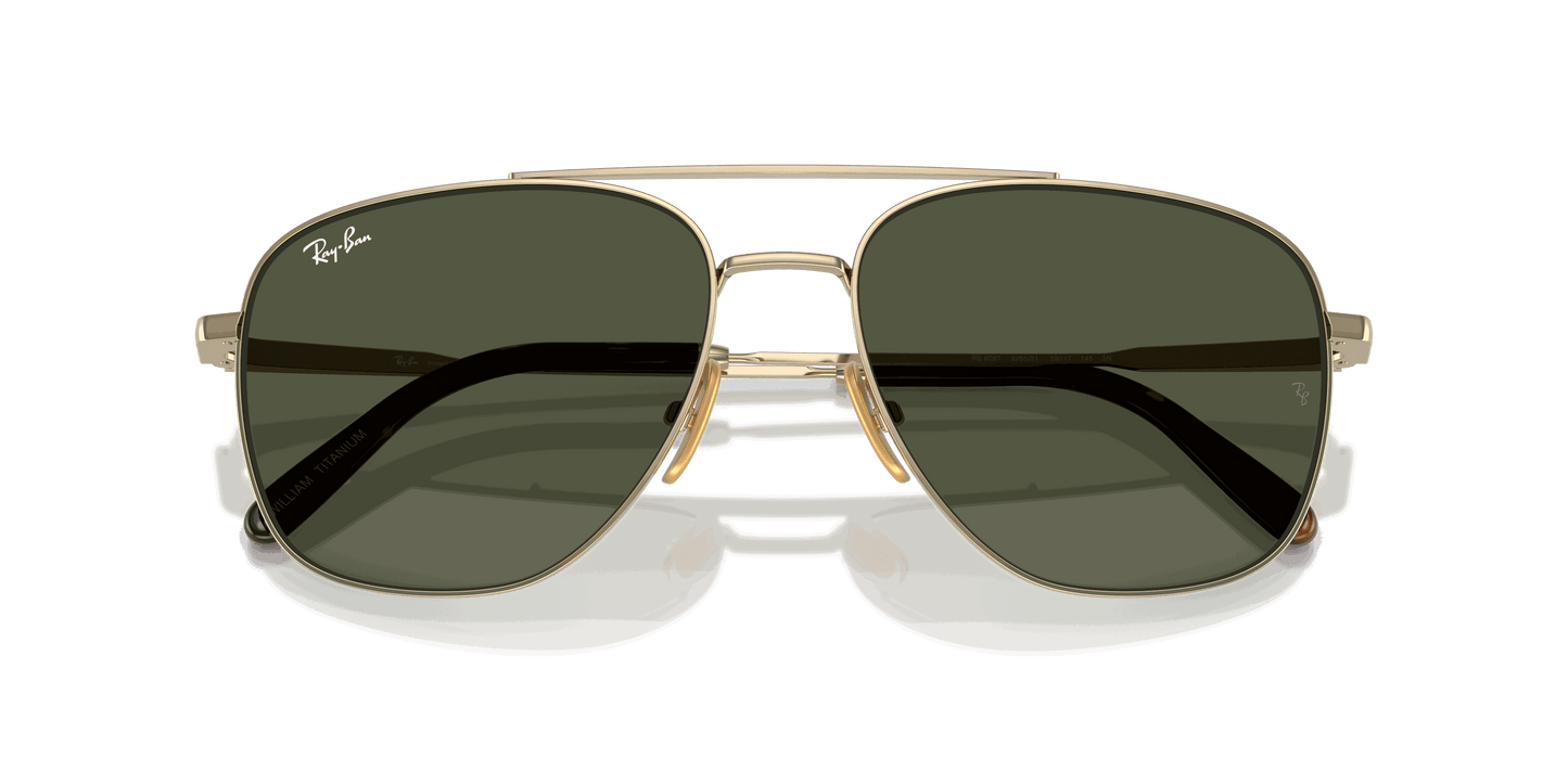 [G-15 Green Lenses, Polished Arista Gold Frame]