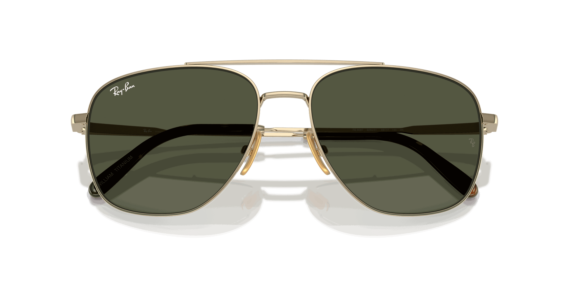 [G-15 Green Lenses, Polished Arista Gold Frame]