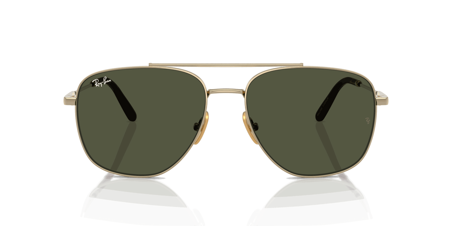 [G-15 Green Lenses, Polished Arista Gold Frame]