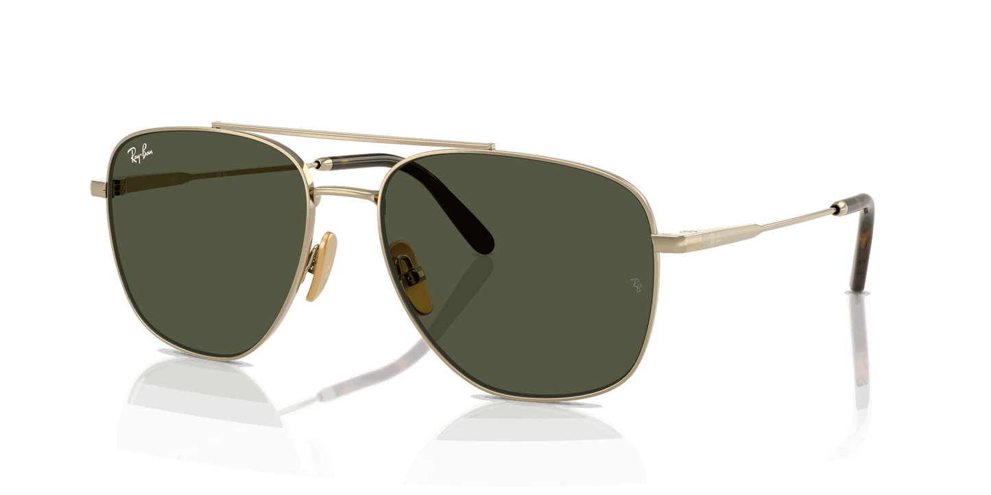 [G-15 Green Lenses, Polished Arista Gold Frame]