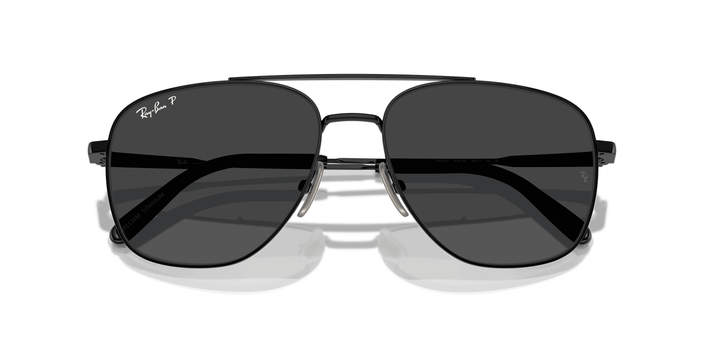 [Polar Black Lenses, Polished Black Frame]