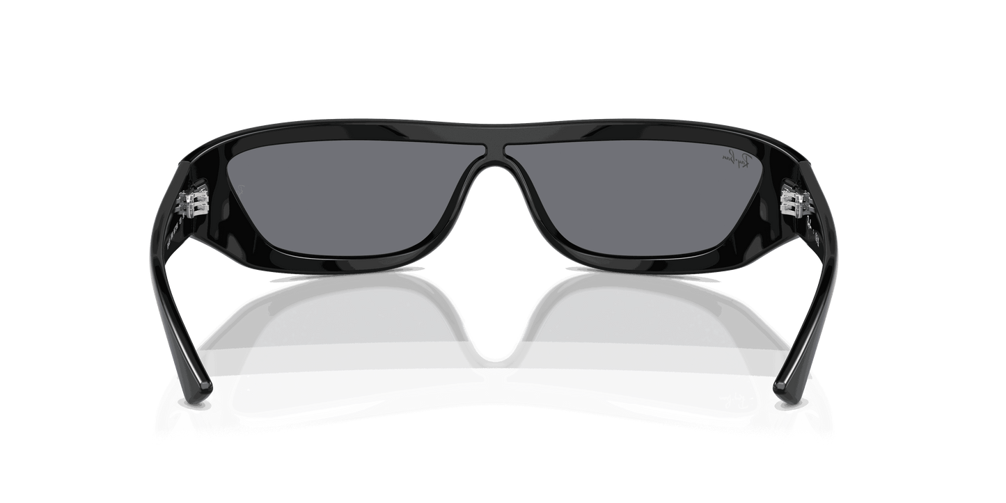 [Dark Grey Lenses, Polished Black Frame]