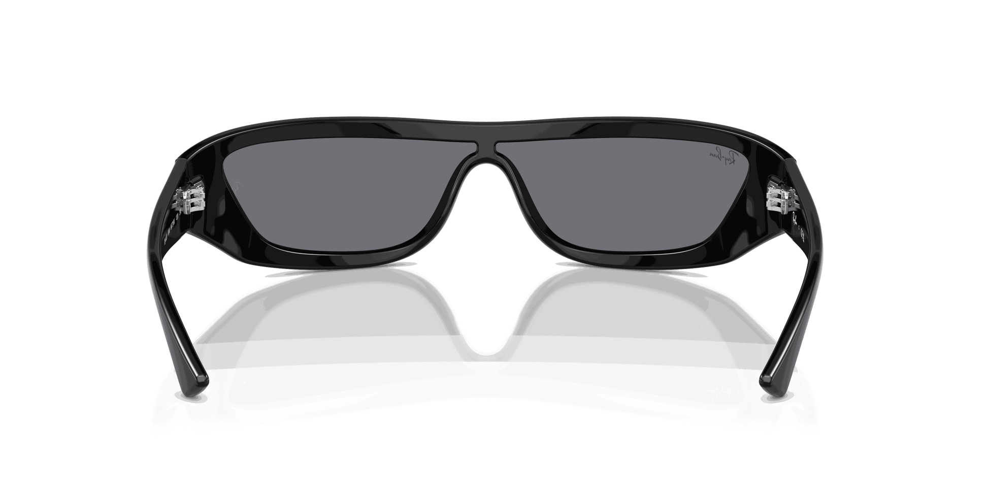 [Dark Grey Lenses, Polished Black Frame]