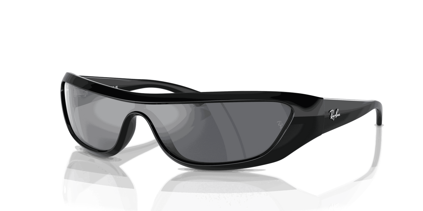 [Dark Grey Lenses, Polished Black Frame]