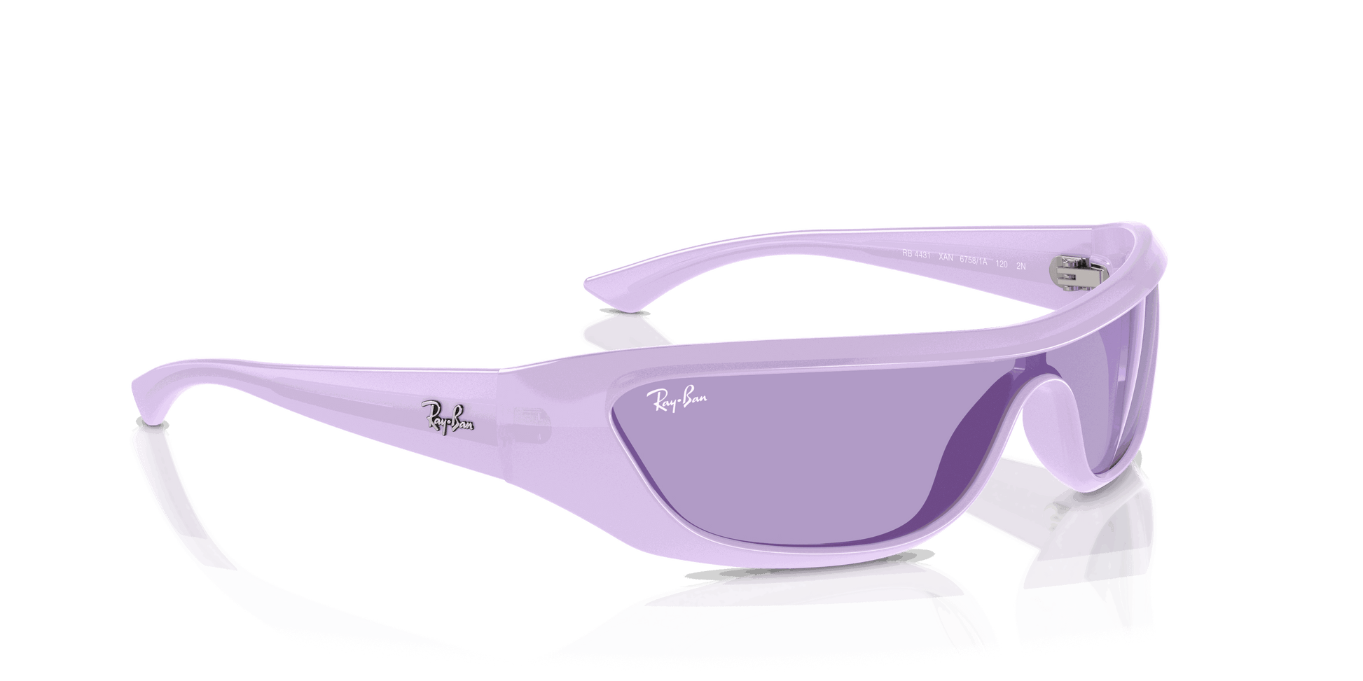 [Violet Lenses, Polished Lilac Frame]