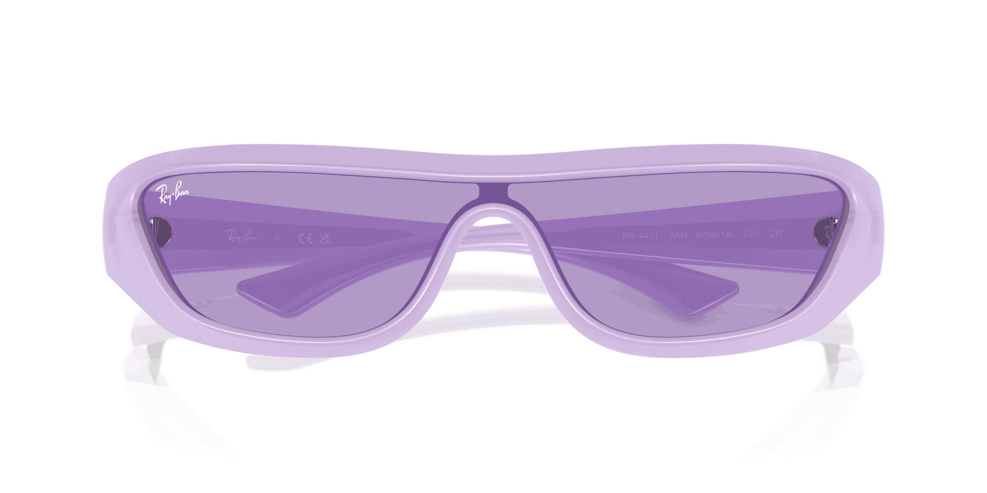 [Violet Lenses, Polished Lilac Frame]