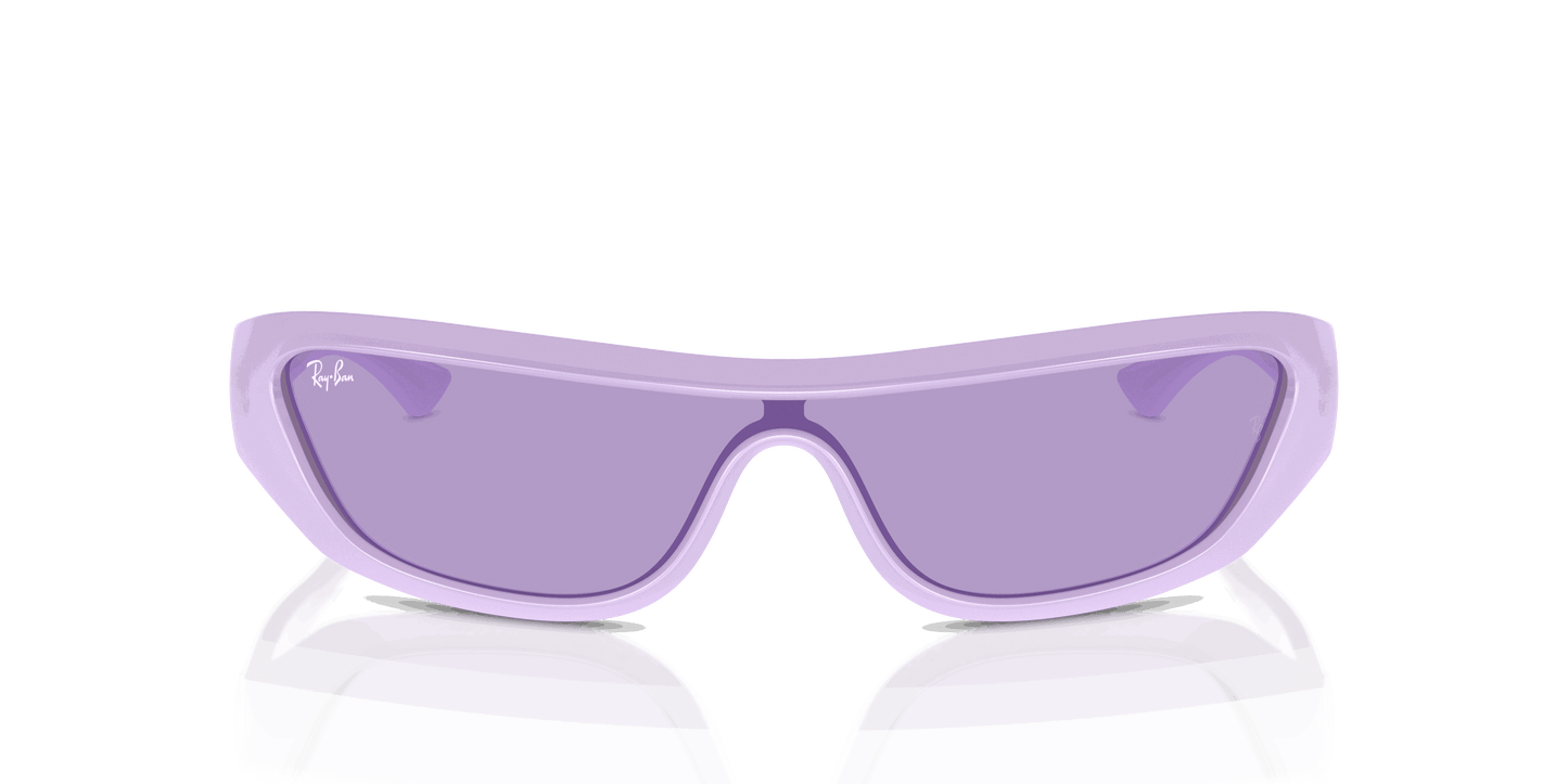 [Violet Lenses, Polished Lilac Frame]