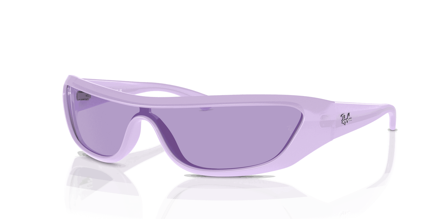 [Violet Lenses, Polished Lilac Frame]