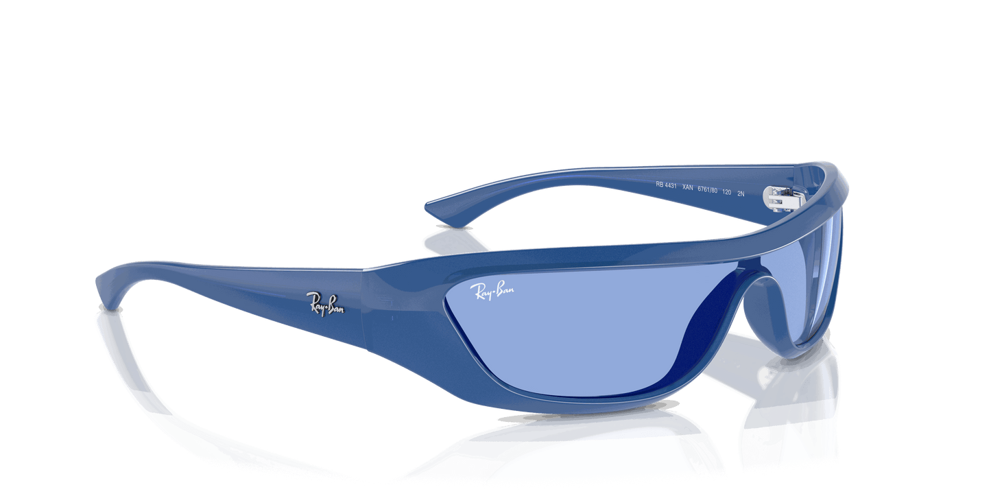[Blue Lenses, Polished Electric Blue Frame]