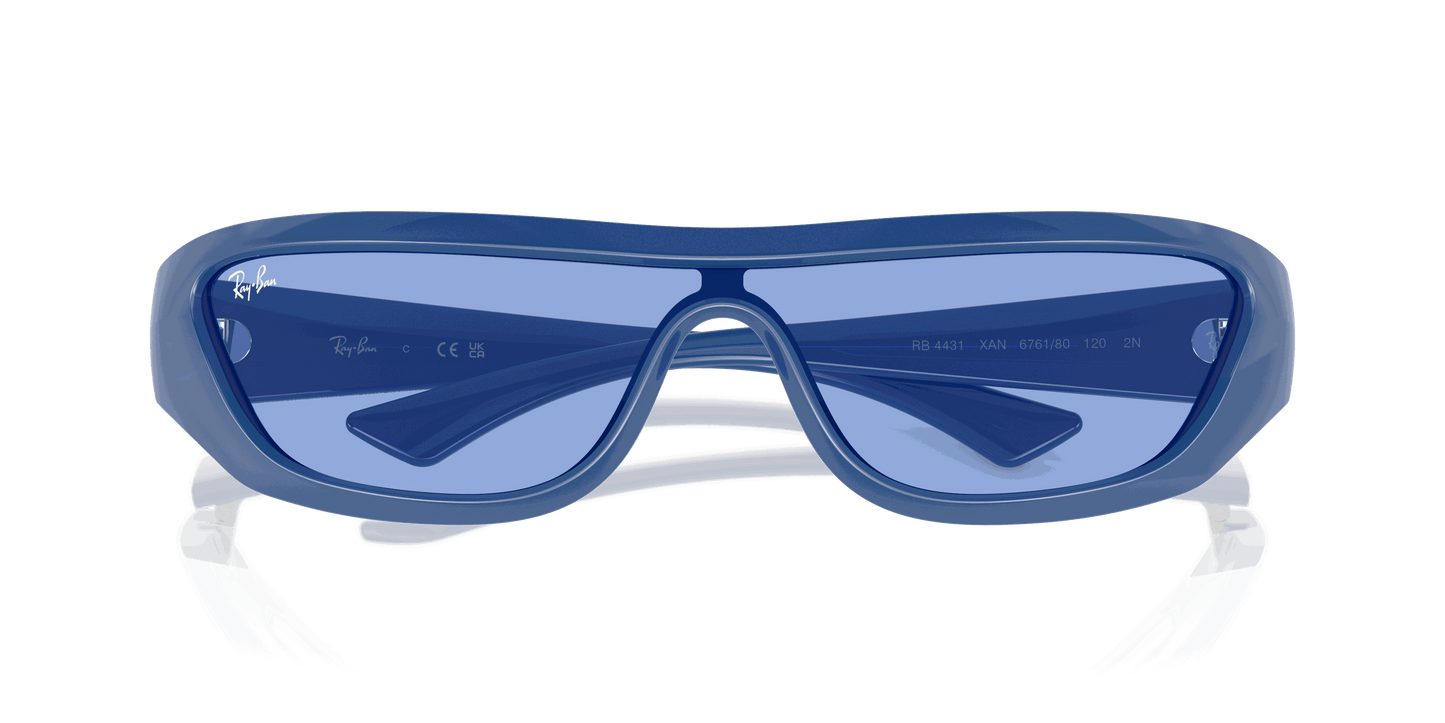[Blue Lenses, Polished Electric Blue Frame]