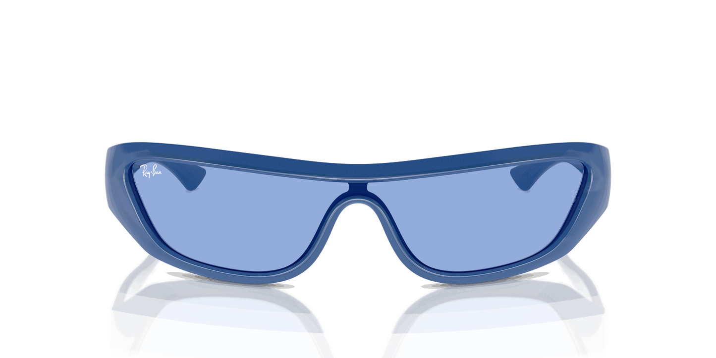 [Blue Lenses, Polished Electric Blue Frame]