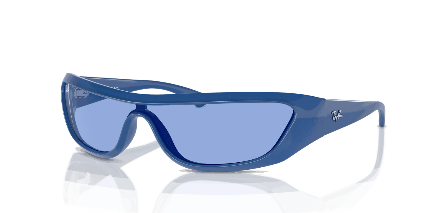 [Blue Lenses, Polished Electric Blue Frame]